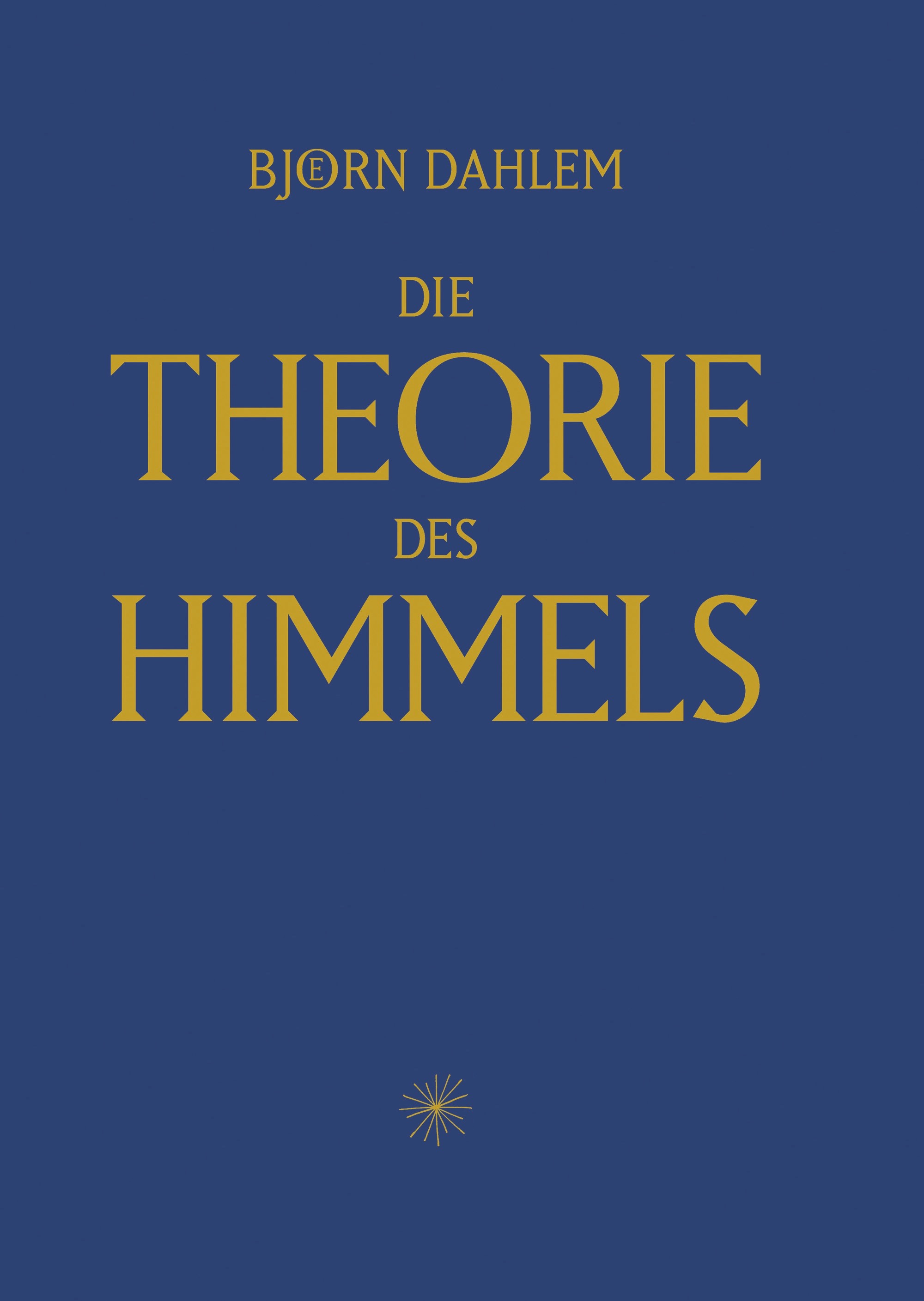 Buchcover Die Theorie des Himmels