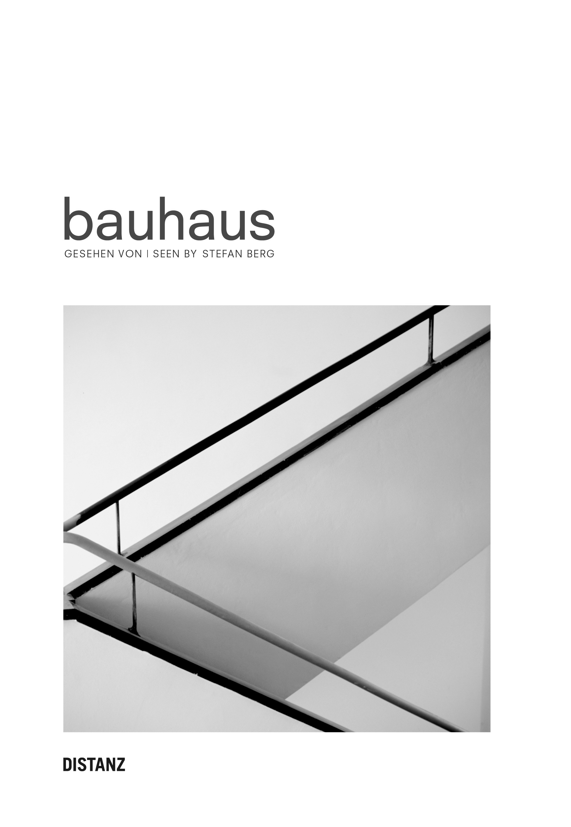Buchcover bauhaus - gesehen von / seen by Stefan Berg