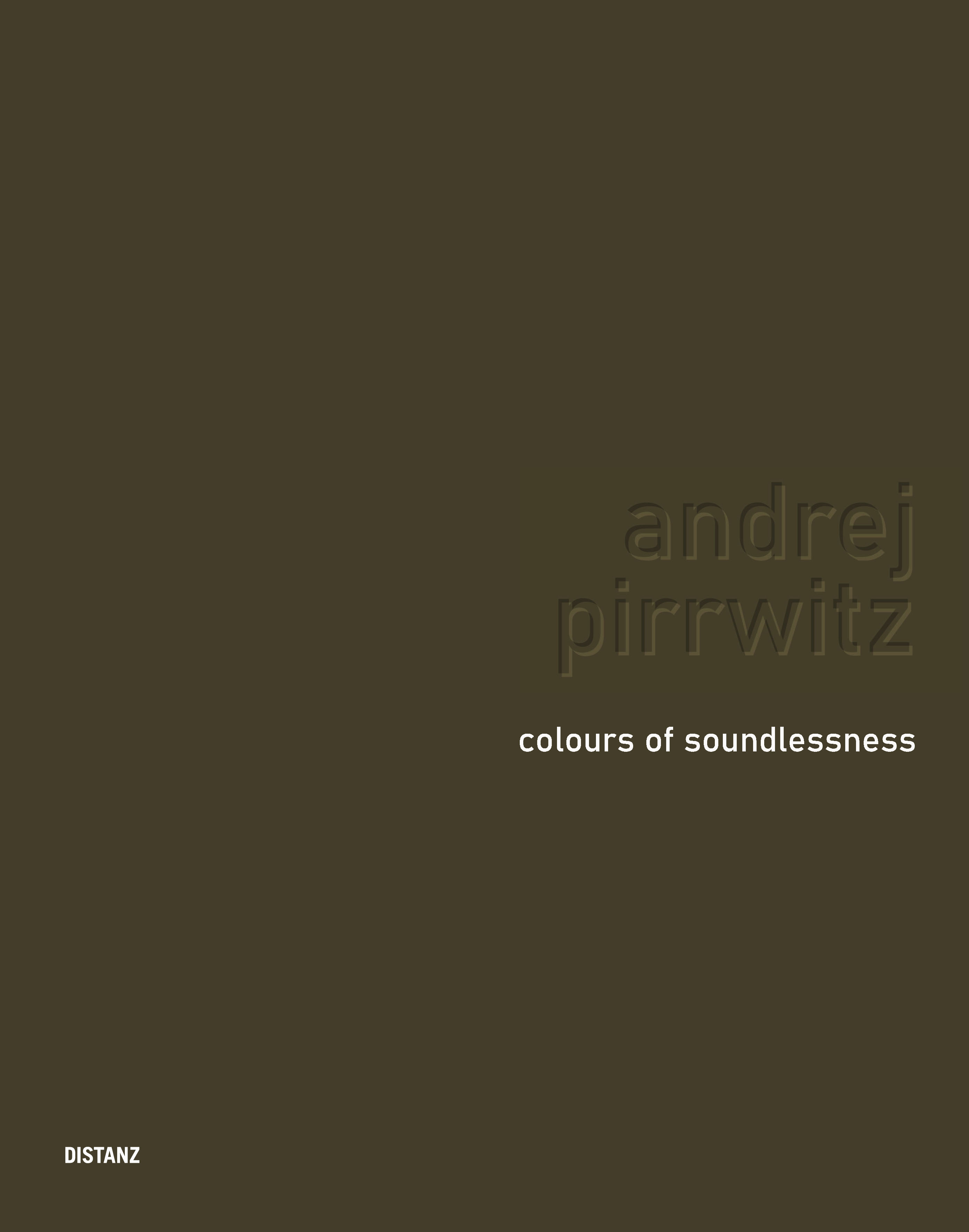 Buchcover Colours of Soundlessness