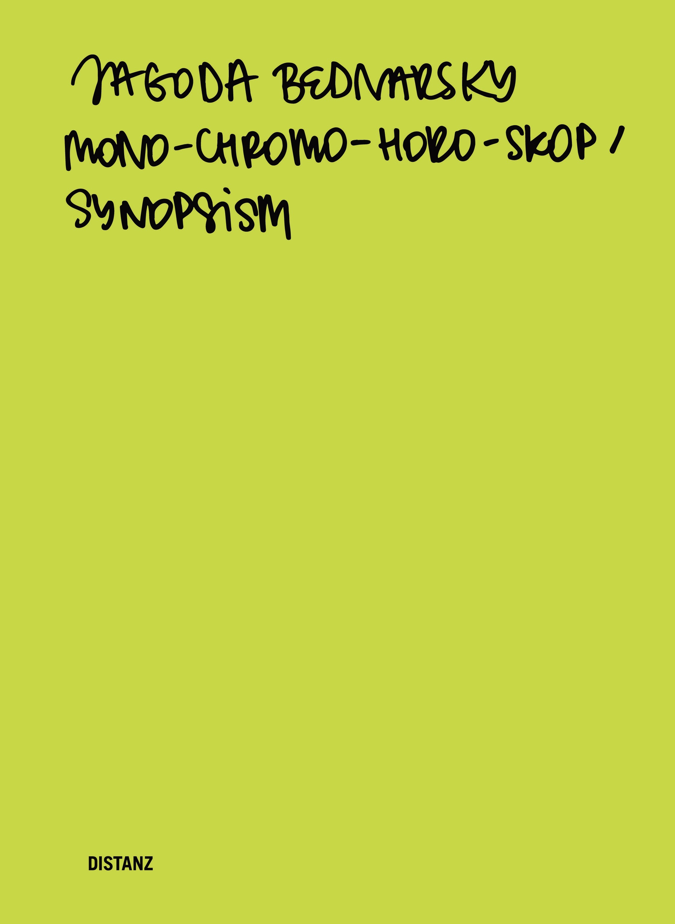 Buchcover Mono-Chromo-Horo-Skop / Synopsism