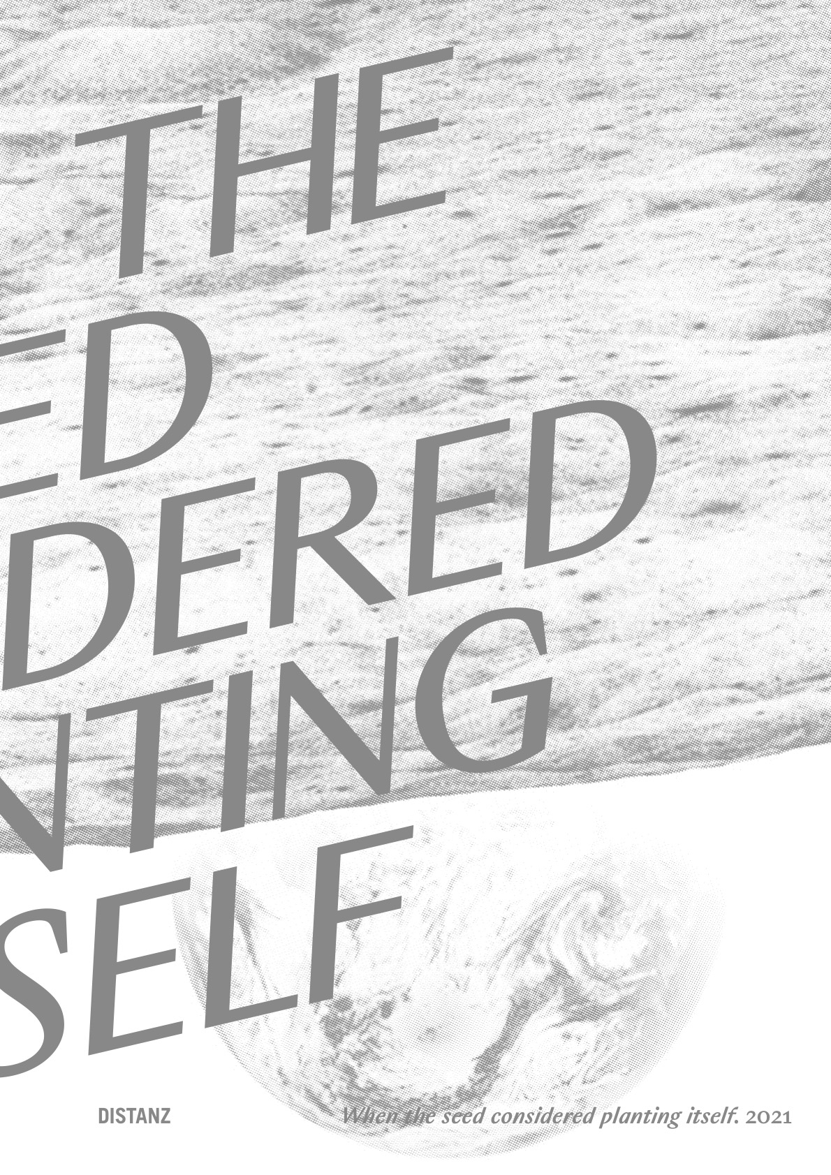 Buchcover When the seed considered planting itself