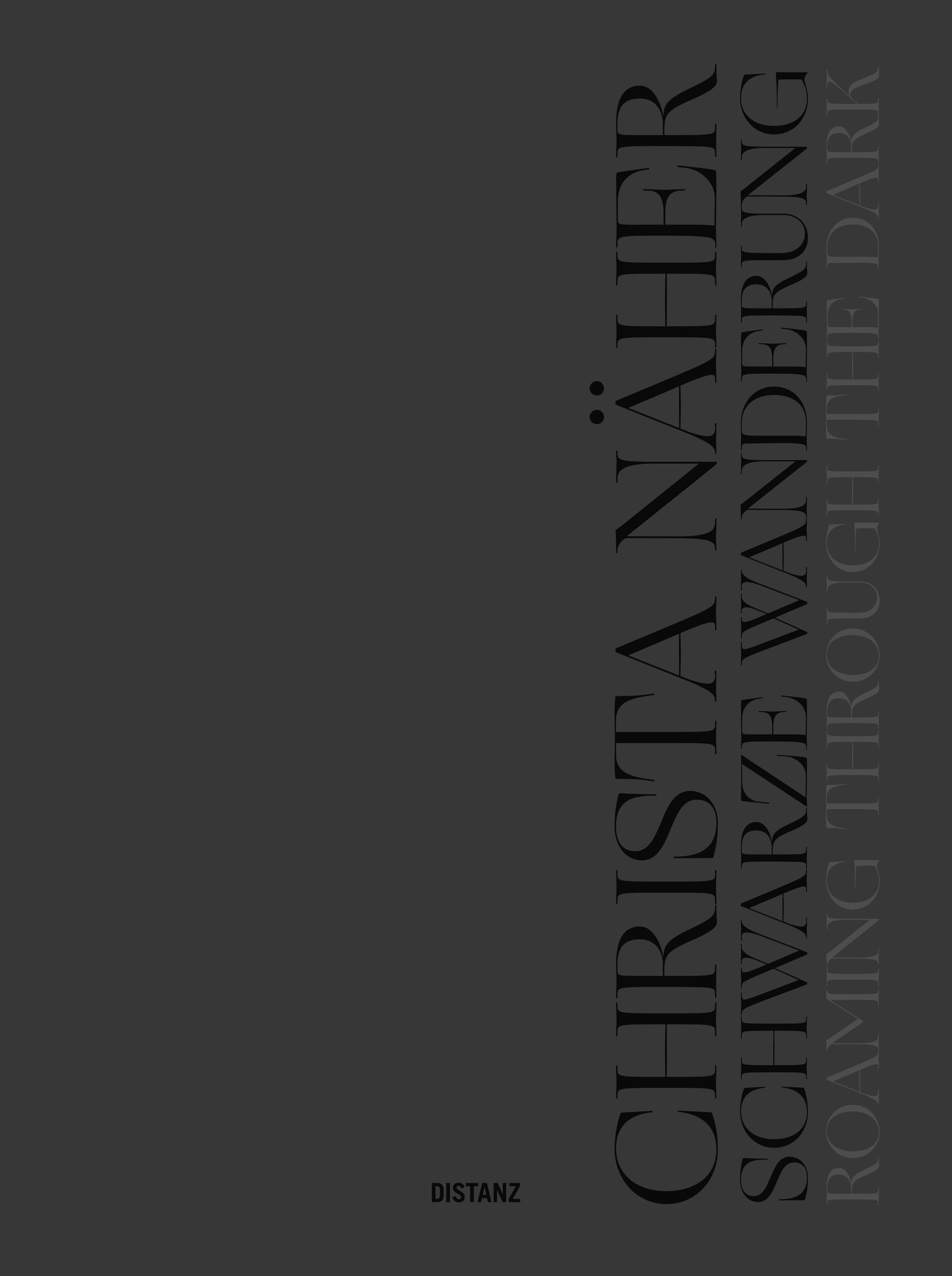 Buchcover Schwarze Wanderung