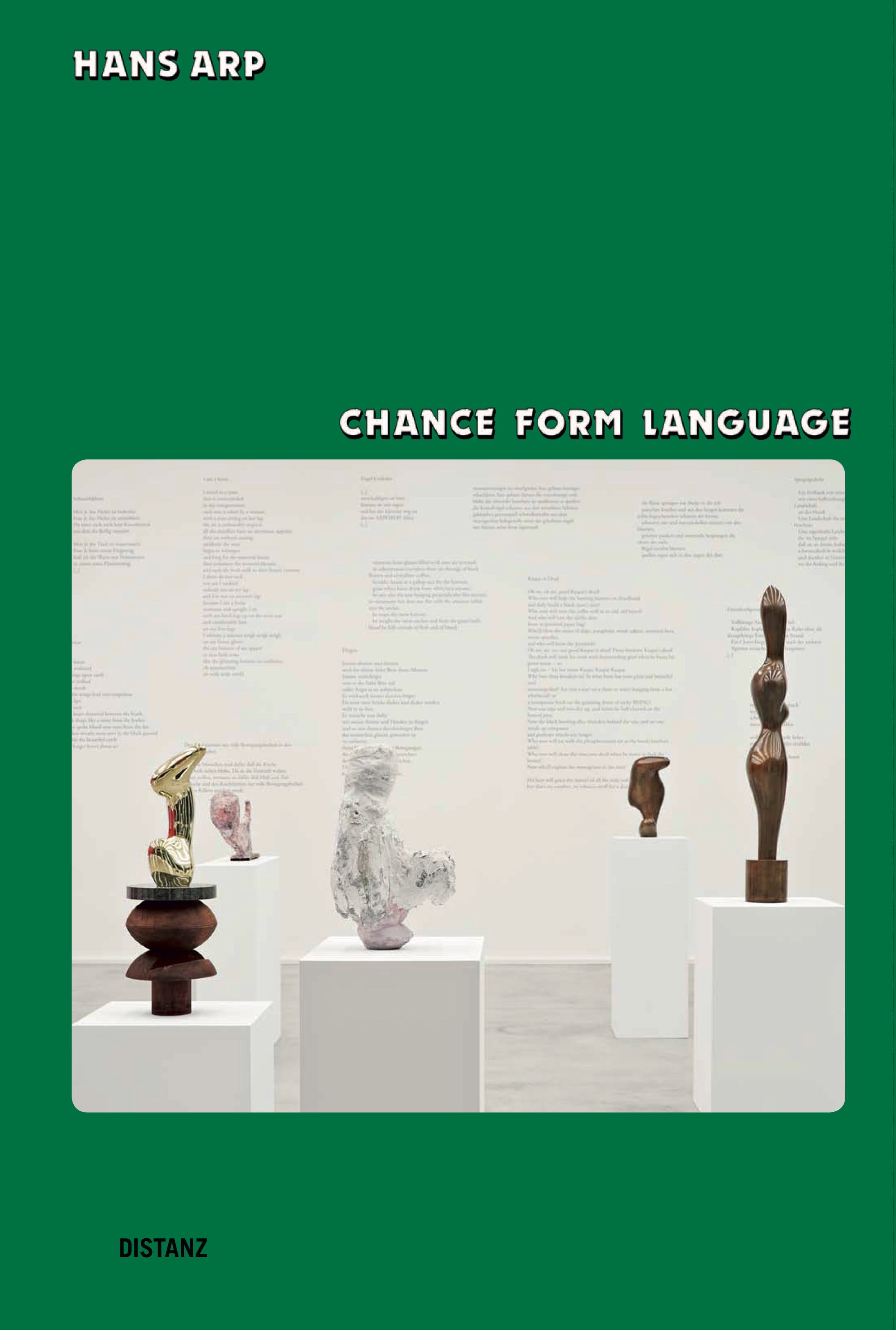 Buchcover Chance – Form – Language (and a FRANZWESTigation)