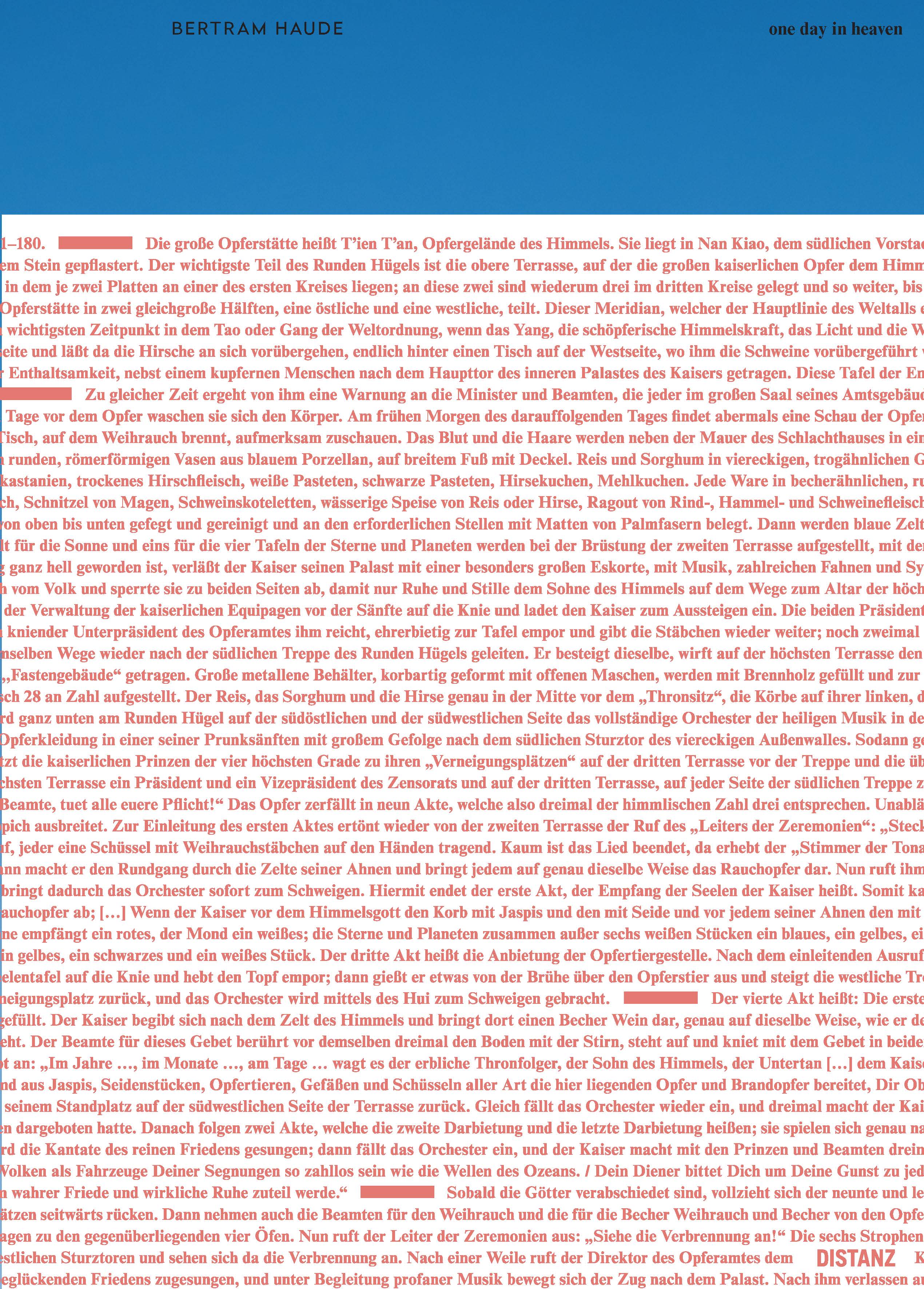 Buchcover one day in heaven