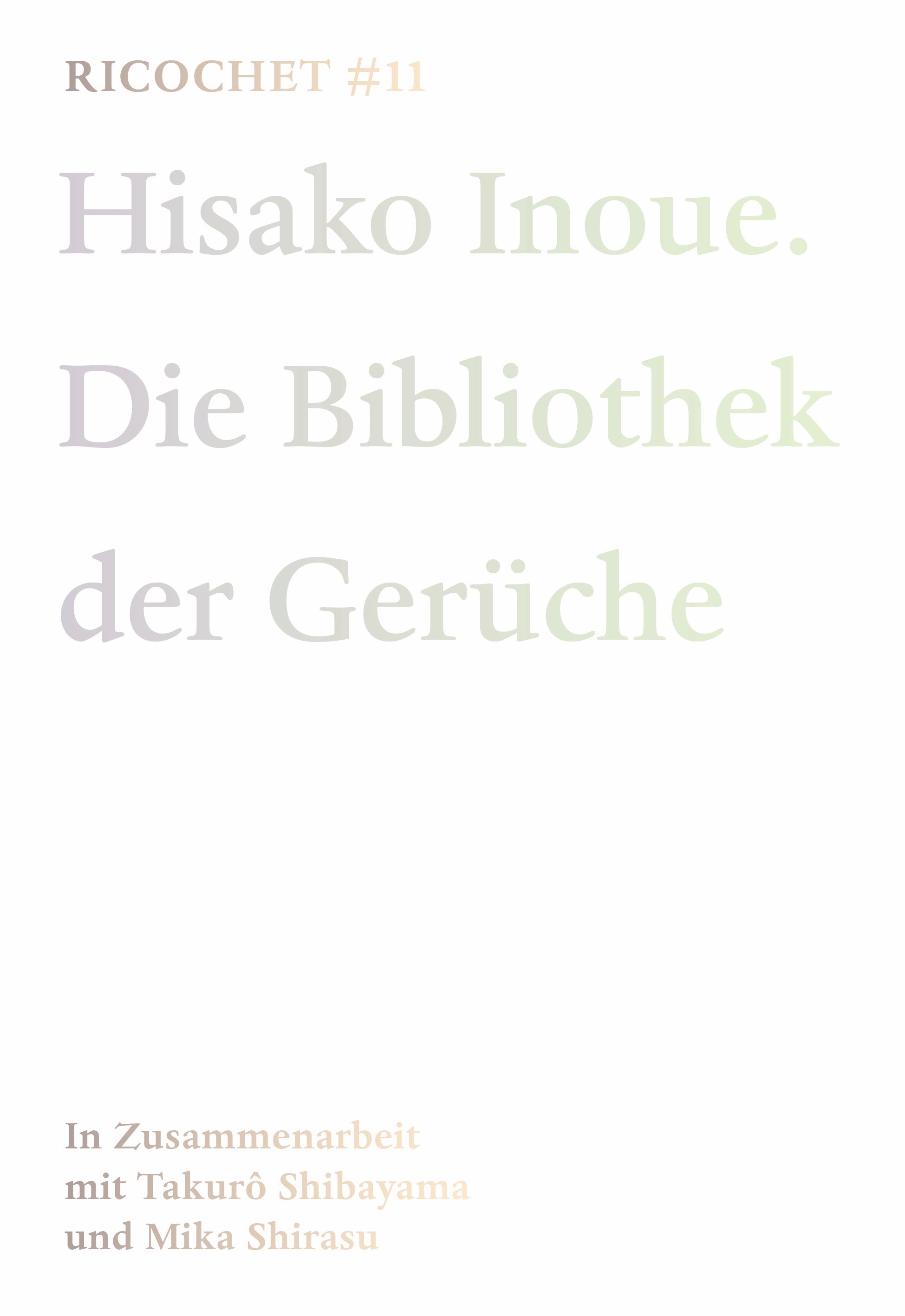 Buchcover Die Bibliothek der Gerüche