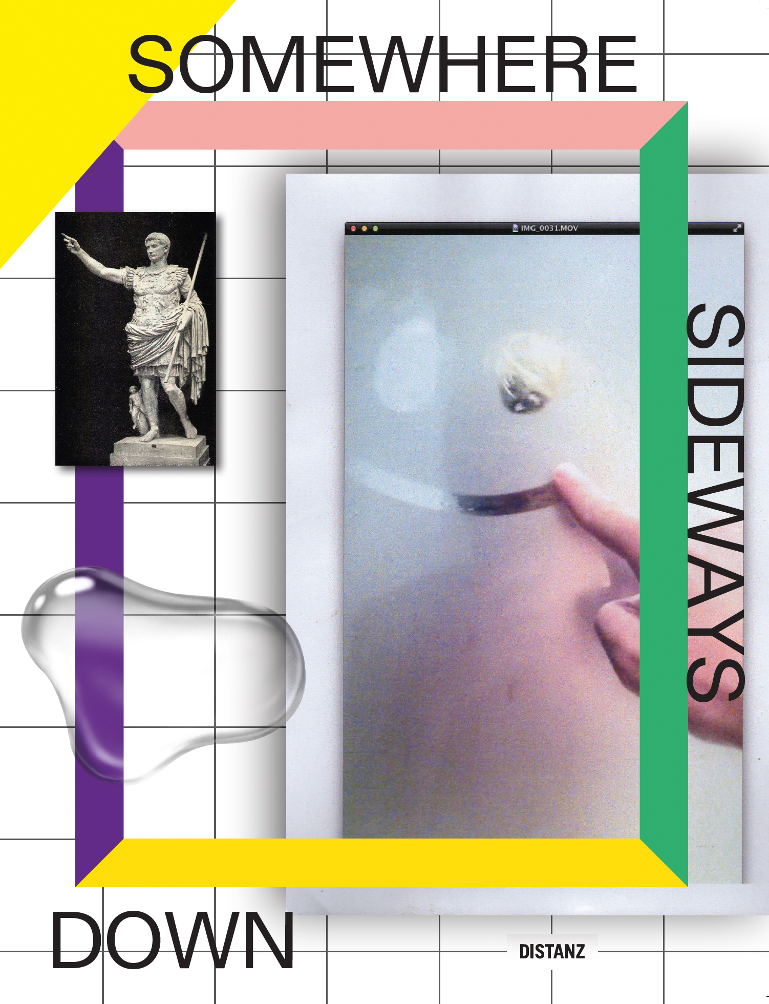 Buchcover Somewhere sideways, down, at an angle, but very close