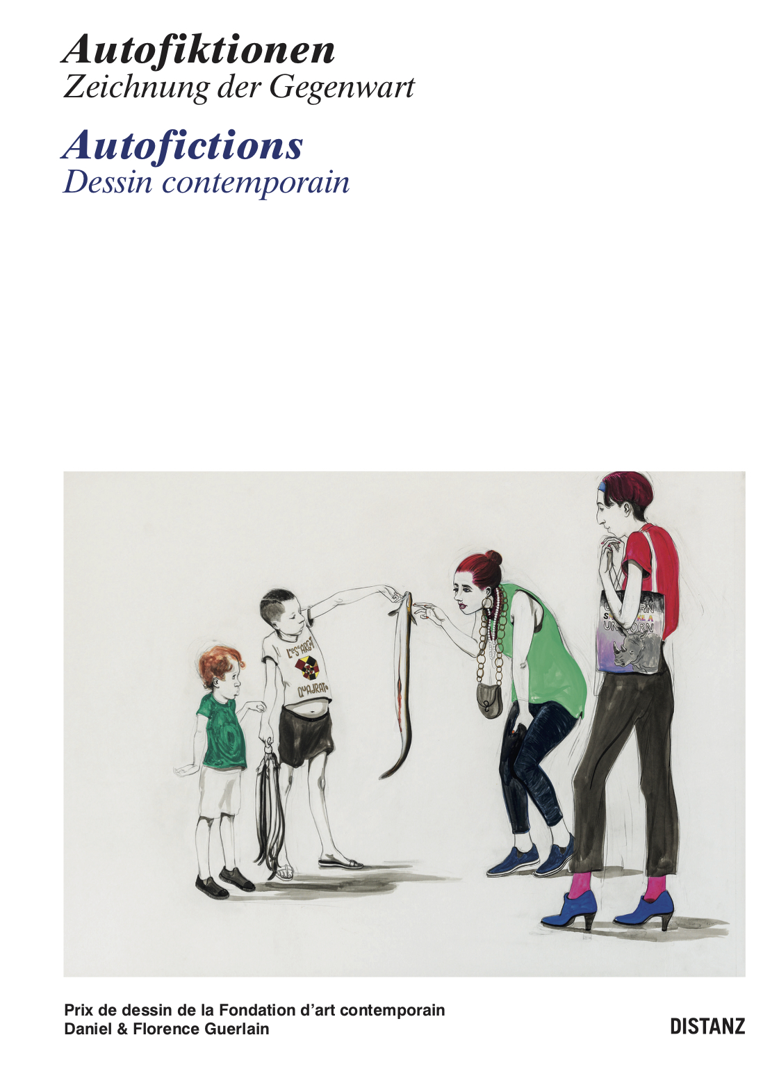 Buchcover Autofiktionen. Zeichnung der Gegenwart