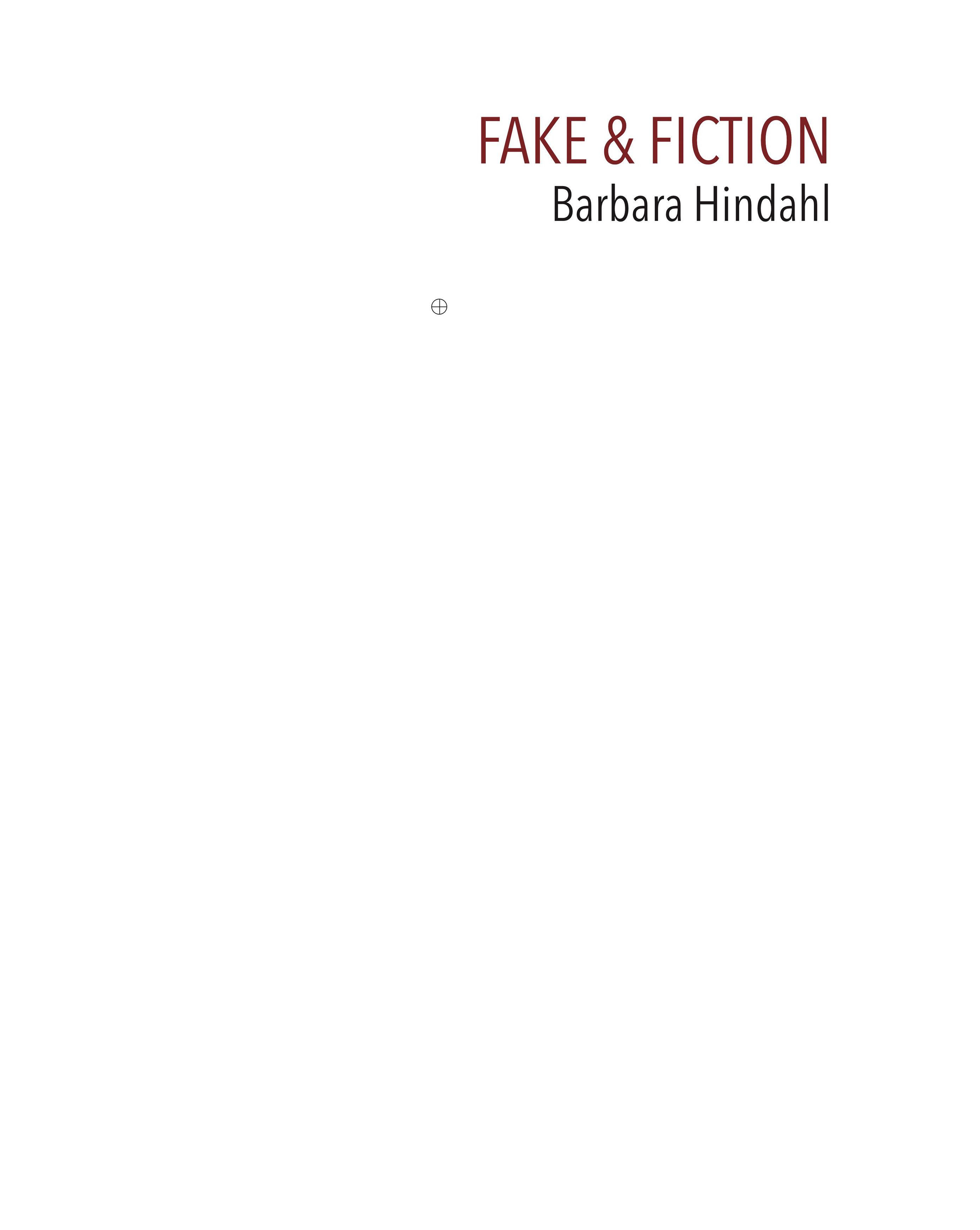 Buchcover Fake & Fiction