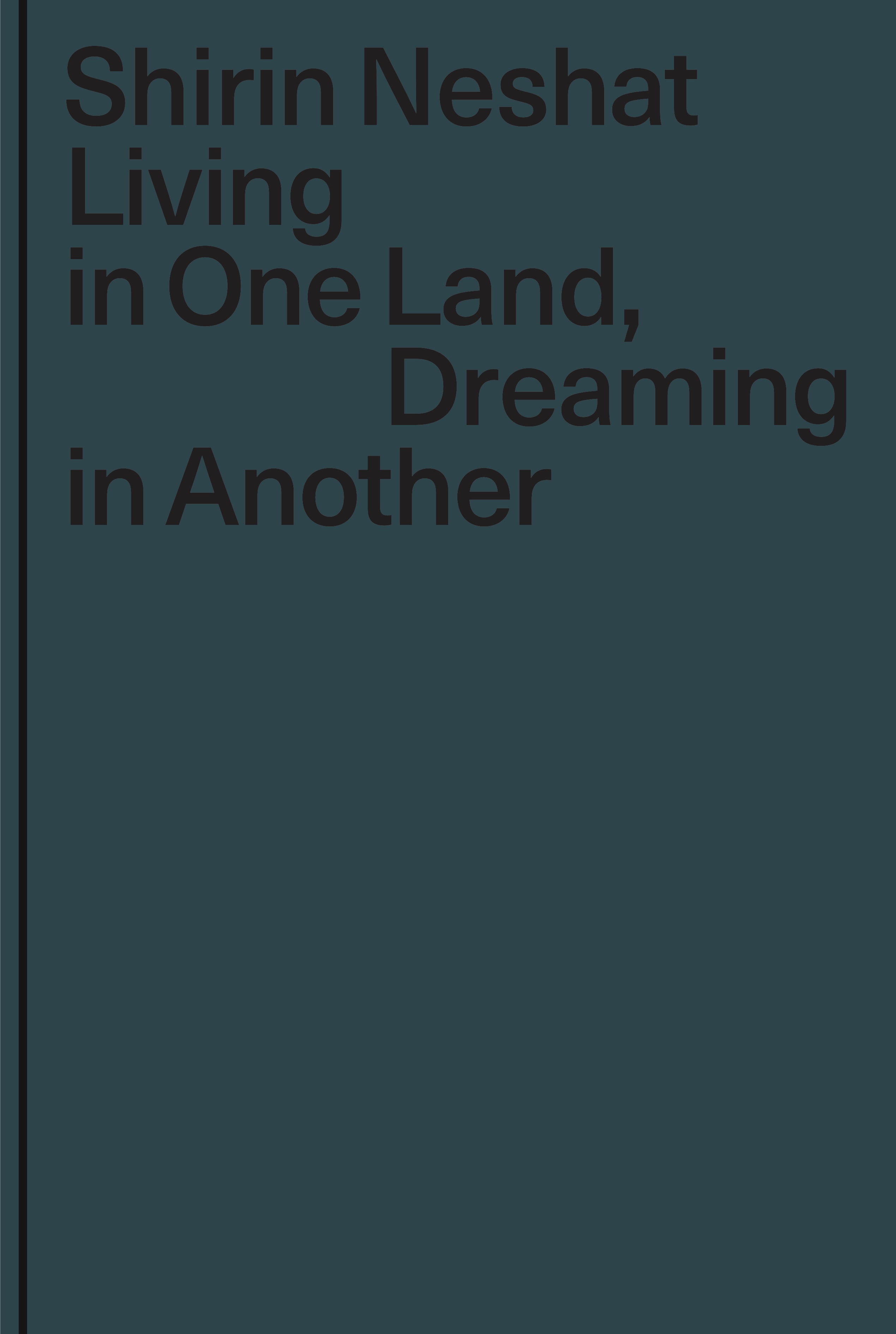 Buchcover Living in One Land, Dreaming in Another