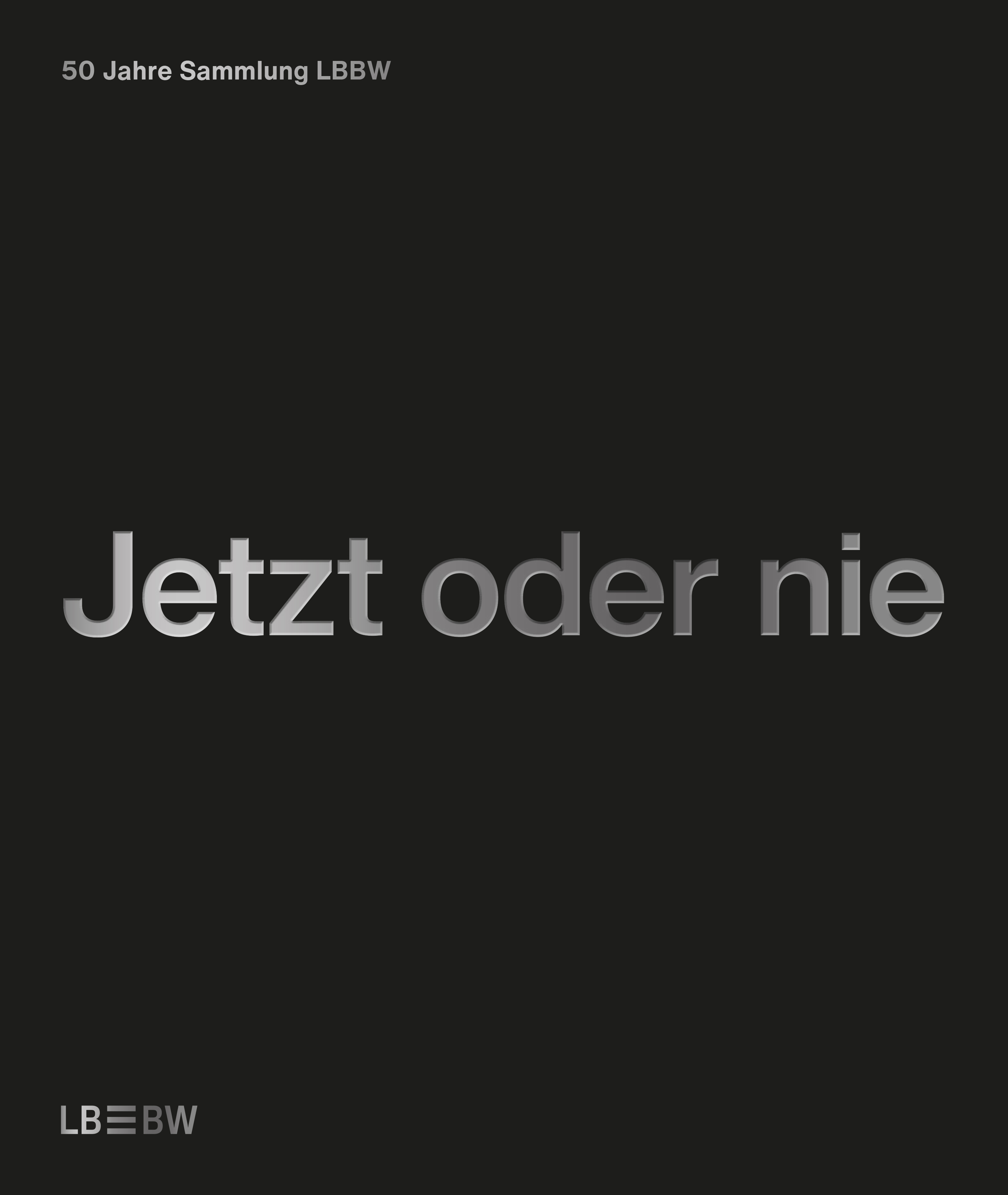 Buchcover Jetzt oder Nie. 50 Jahre Sammlung LBBW