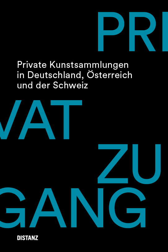 Buchcover Private Kunstsammlungen in Deutschland, Österreich und der Schweiz