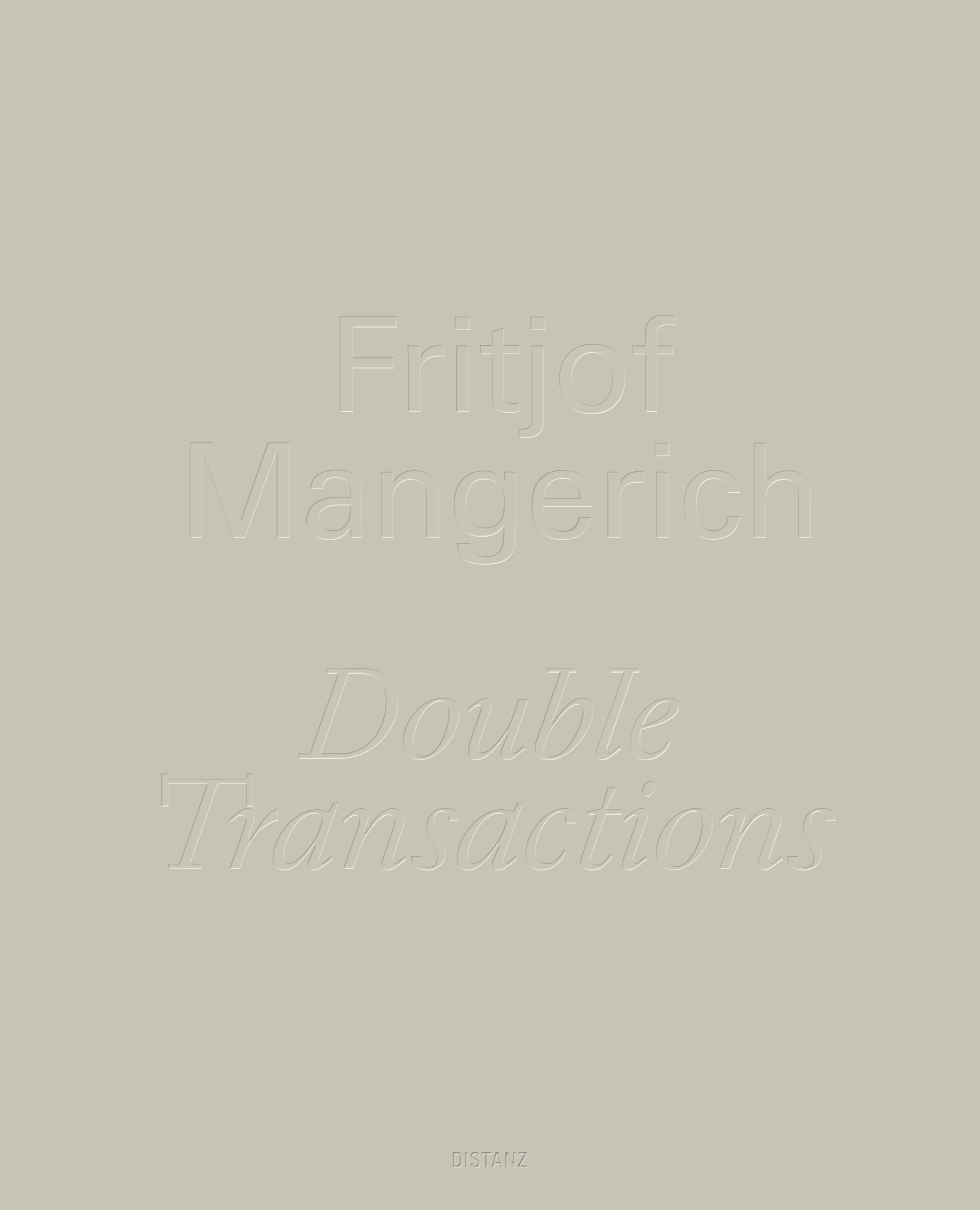 Buchcover Double Transactions