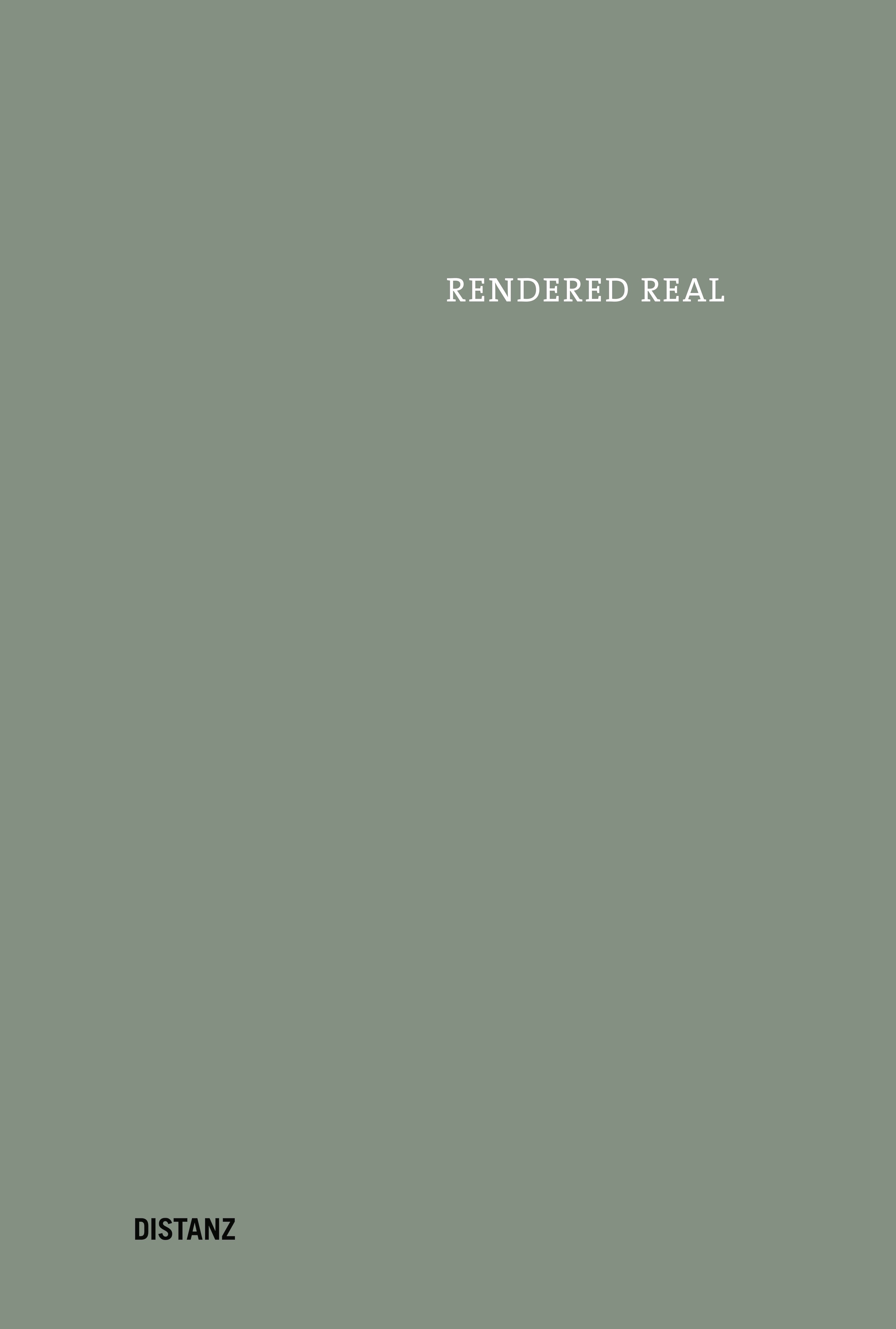 Buchcover Rendered Real