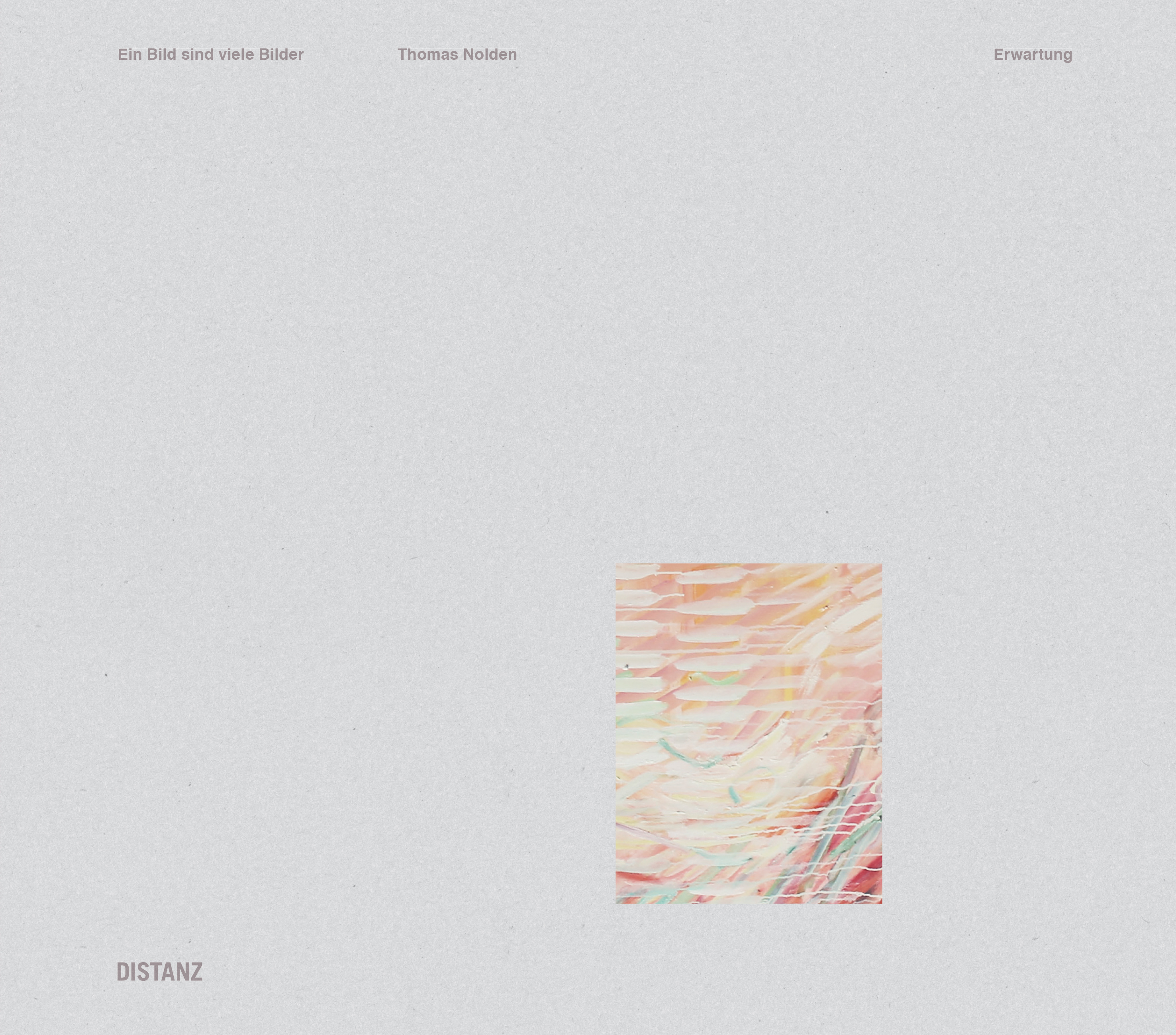 Buchcover Ein Bild sind viele Bilder