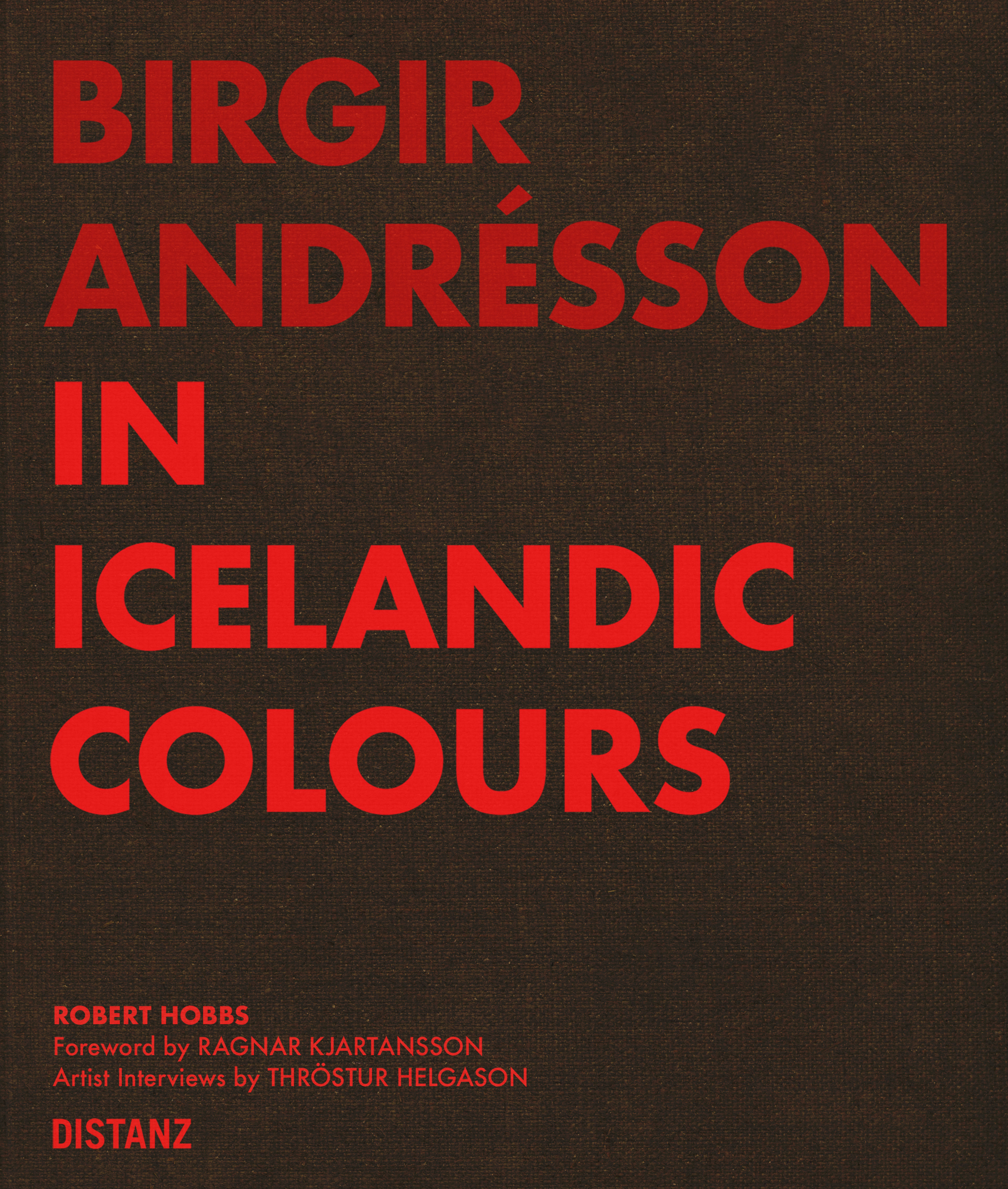 Buchcover In Icelandic Colours