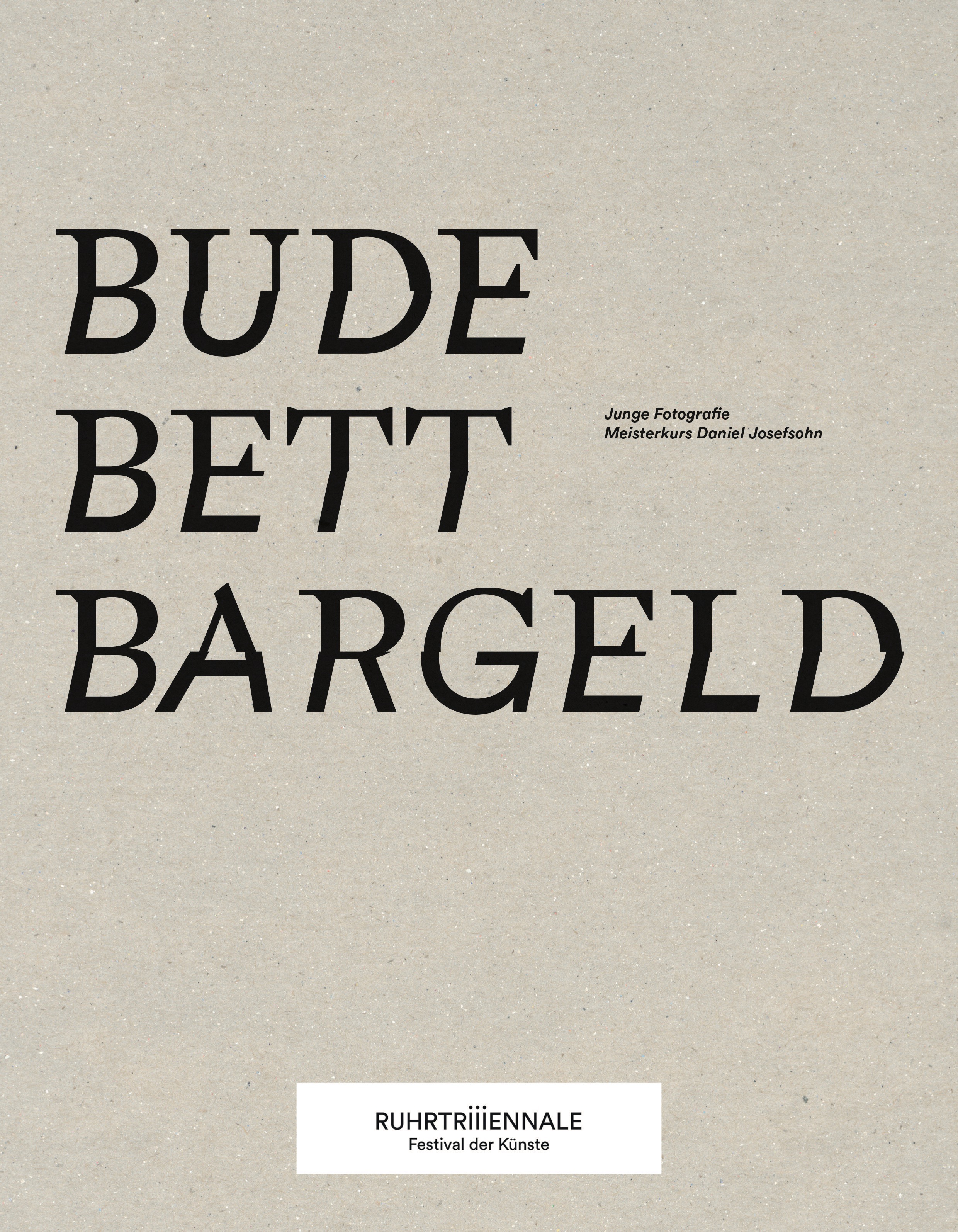 Buchcover BUDE BETT BARGELD / Licht unserer Tage