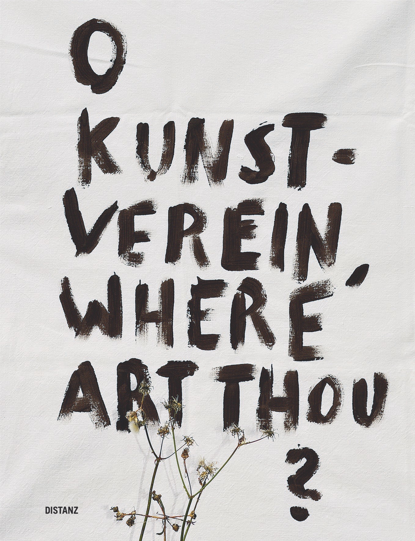 Buchcover O Kunstverein, where art thou?